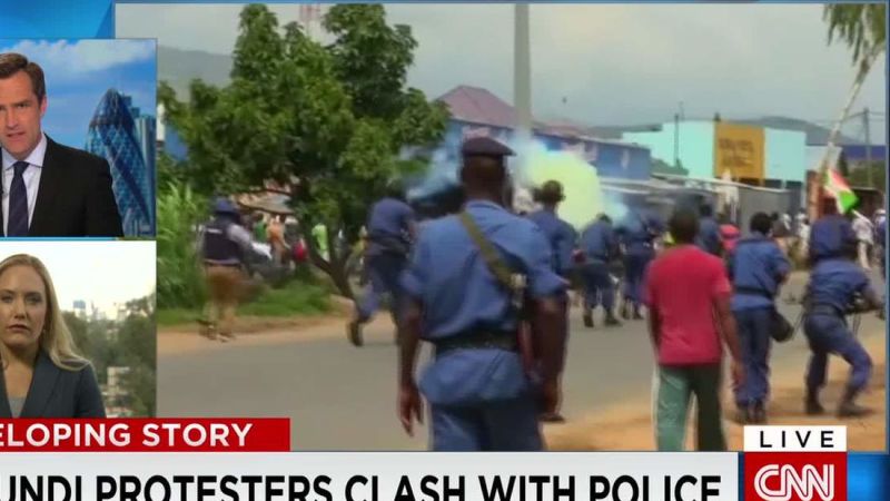 Burundi Protesters Clash With Police Cnn 5587