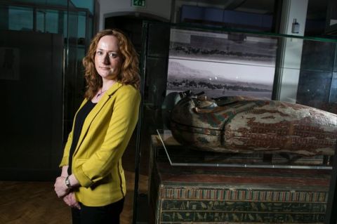 Lidija McKnight is an Egyptologist from the University of Manchester.