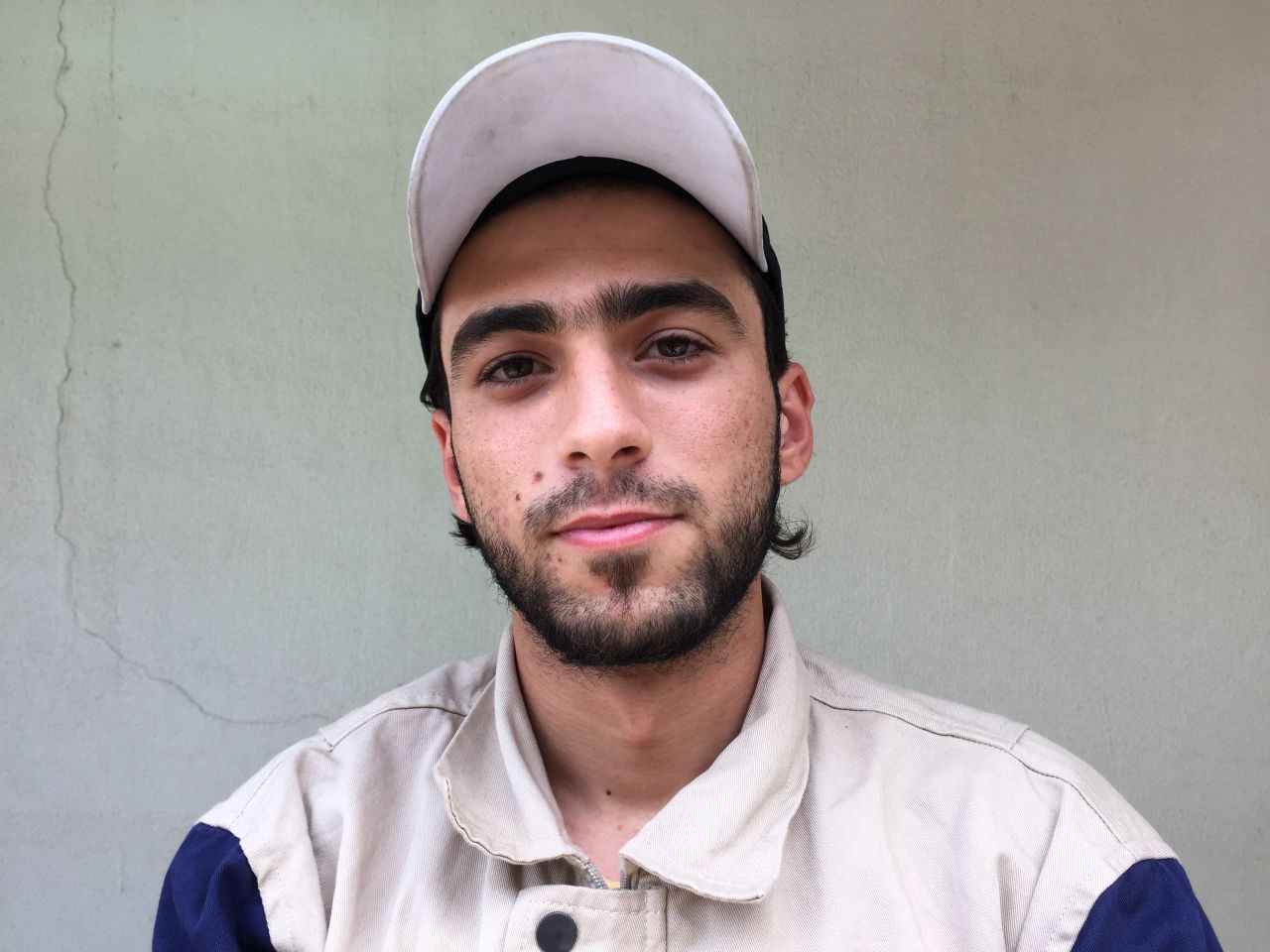 Mahmoud Staify, 20. Was about to start high school. "Idlib was being heavily bombed when it got out from under regime control. We arrived at the end of a tunnel that was so small you could only move the dust with your hands. We found a 60-year-old man alive in the basement, and spent 6 hours getting him out."