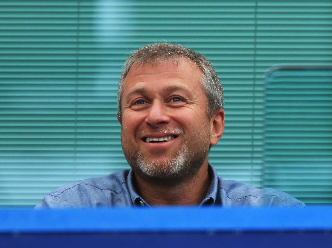 Russian businessman and Chelsea football club owner Roman Abramovich.