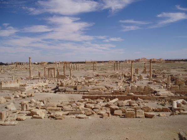 The ruins of Palmyra are a cultural oasis. Even today, the landscape is filled with ancient Greco-Roman columns, arches, temples and an amphitheater.