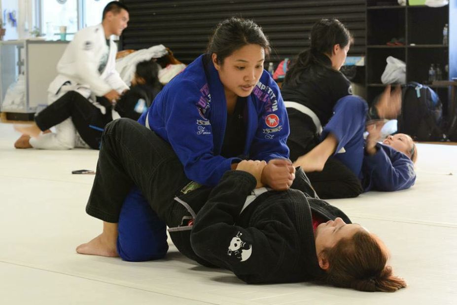 More woman have joined Anthony's jiujitsu class since she started.