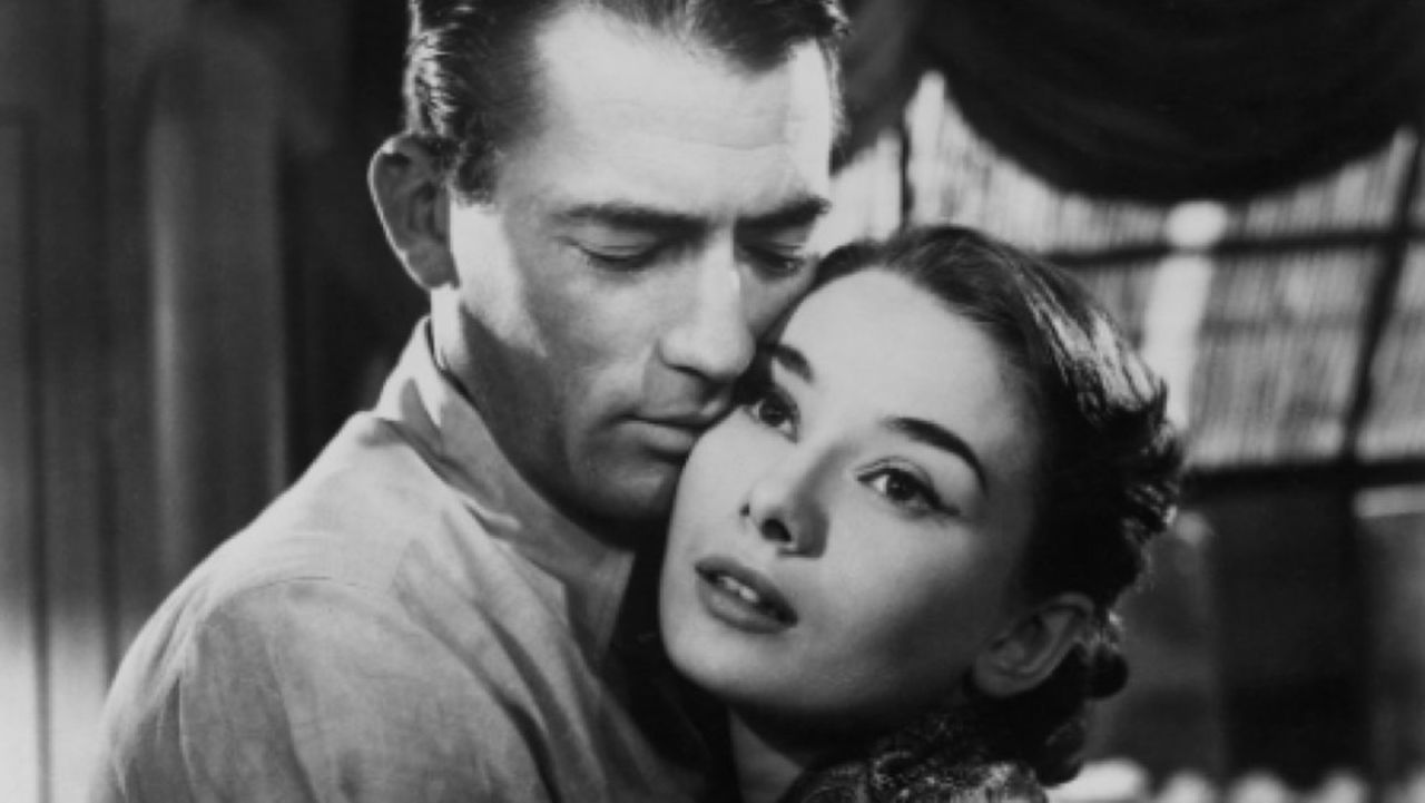 <strong>"Roman Holiday" (1953)</strong>: Gregory Peck and Audrey Hepburn star in this classic romantic comedy about a reporter and a princess. <strong>(Amazon) </strong>
