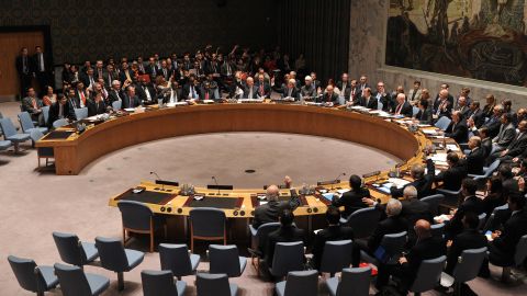 The UN Security Council passes a resolution September 27, 2013, requiring Syria to eliminate its arsenal of chemical weapons. Al-Assad said he would abide by the resolution.