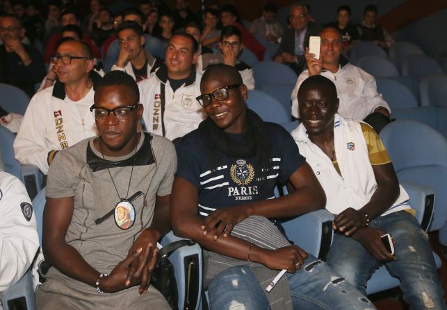 The club is based in the southern town of Rosarno -- situated in the toe of Italy's "boot" -- while the players are primarily migrants or political refugees from Africa.