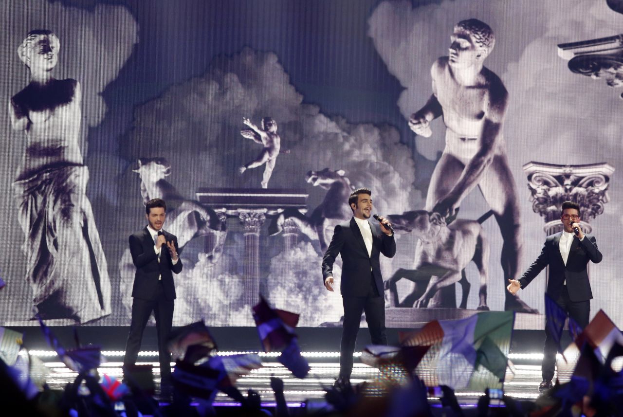 Il Volo performed "Grande Amore."