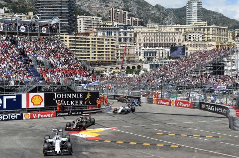 Overtaking is notoriously difficult at the tight circuit, which winds its way through the narrow streets of Monte Carlo.