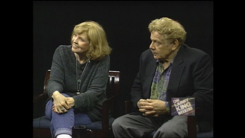 1994: Meara, Stiller perform scene for Larry King