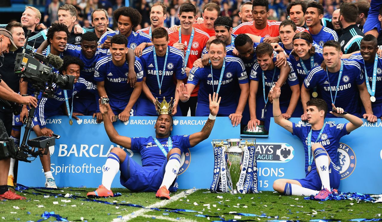 Drogba had won three league titles in his first spell at Chelsea, and the 37-year-old added another along with the League Cup as he was largely used as a squad player in 2014-15.