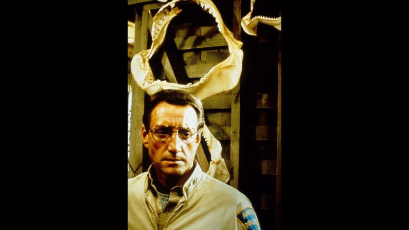 Scheider, who was known for playing tough cops in movies like "The French Connection," was cast against type as police chief Brody, who is afraid of the ocean. Spielberg wanted audiences to identify with Brody's everyman vulnerability.