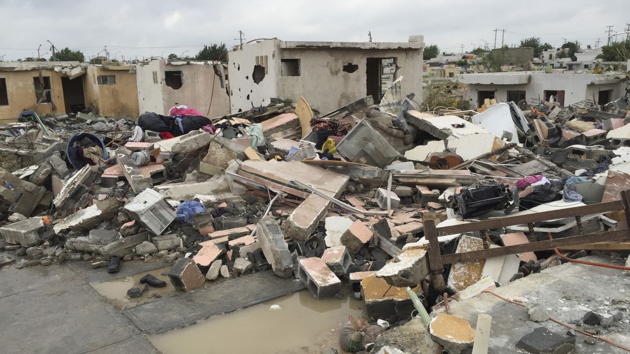A powerful tornado touched down in Ciudad Acuna, Mexico, on Monday, May 25, near the U.S.-Mexico border. At least 13 people were killed, authorities said.
