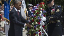 Barack Obama Memorial Day 2015