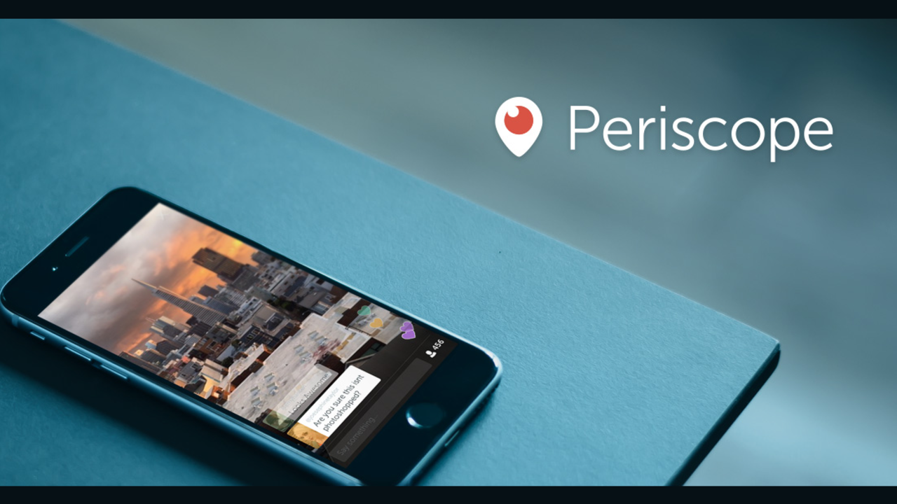 Periscope is optimized for vertical video.