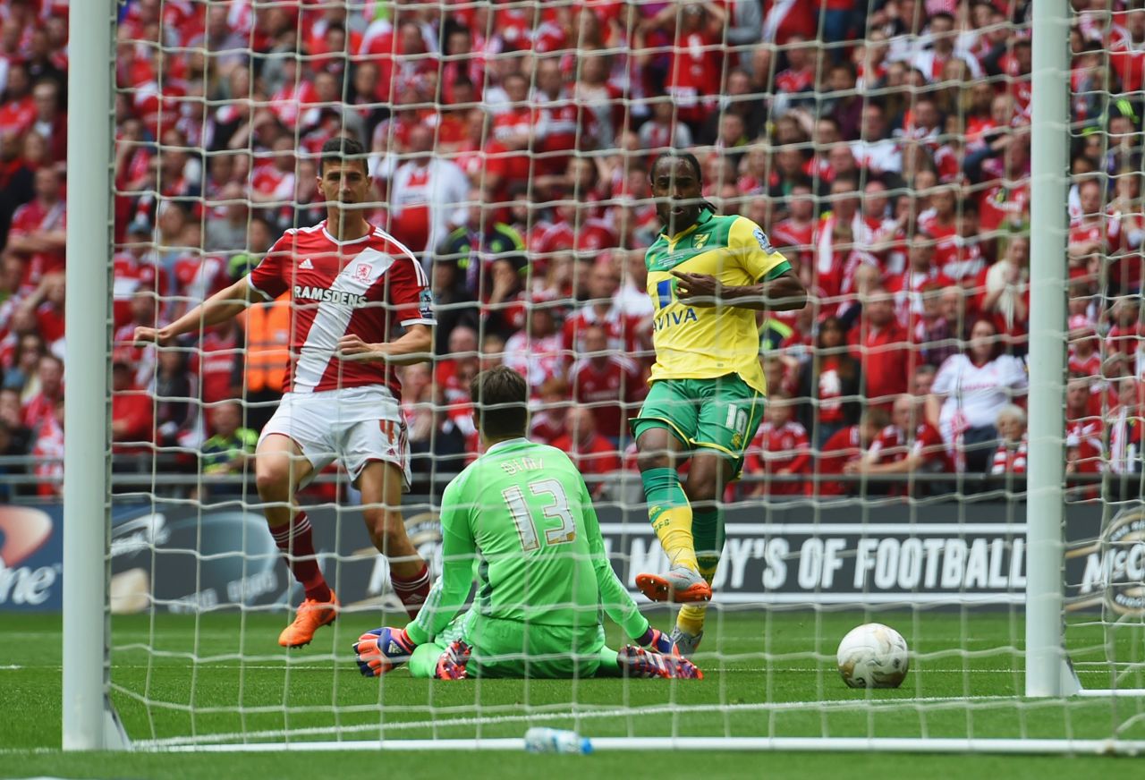 Cameron Jerome opened the scoring for Norwich before Nathan Redmond doubled the Canaries advantage moments later.