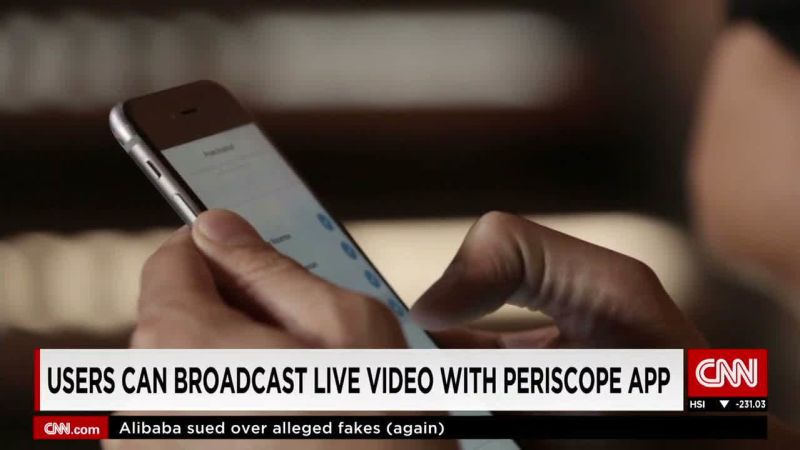 Is Periscope the future of news?