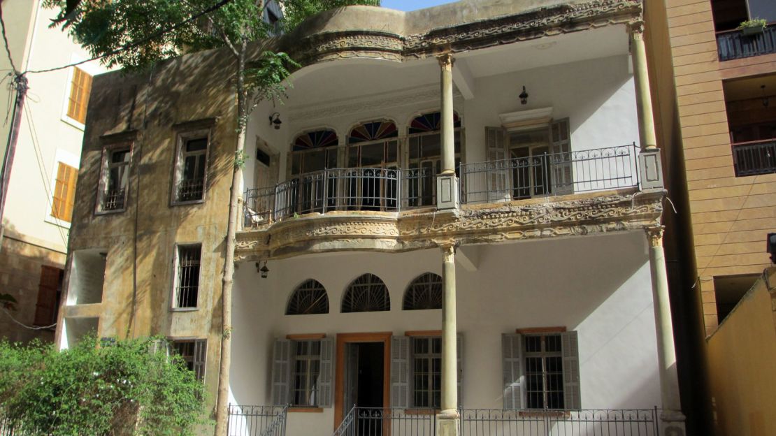 The restoration of Villa Paradiso has incorporated its turbulent history.