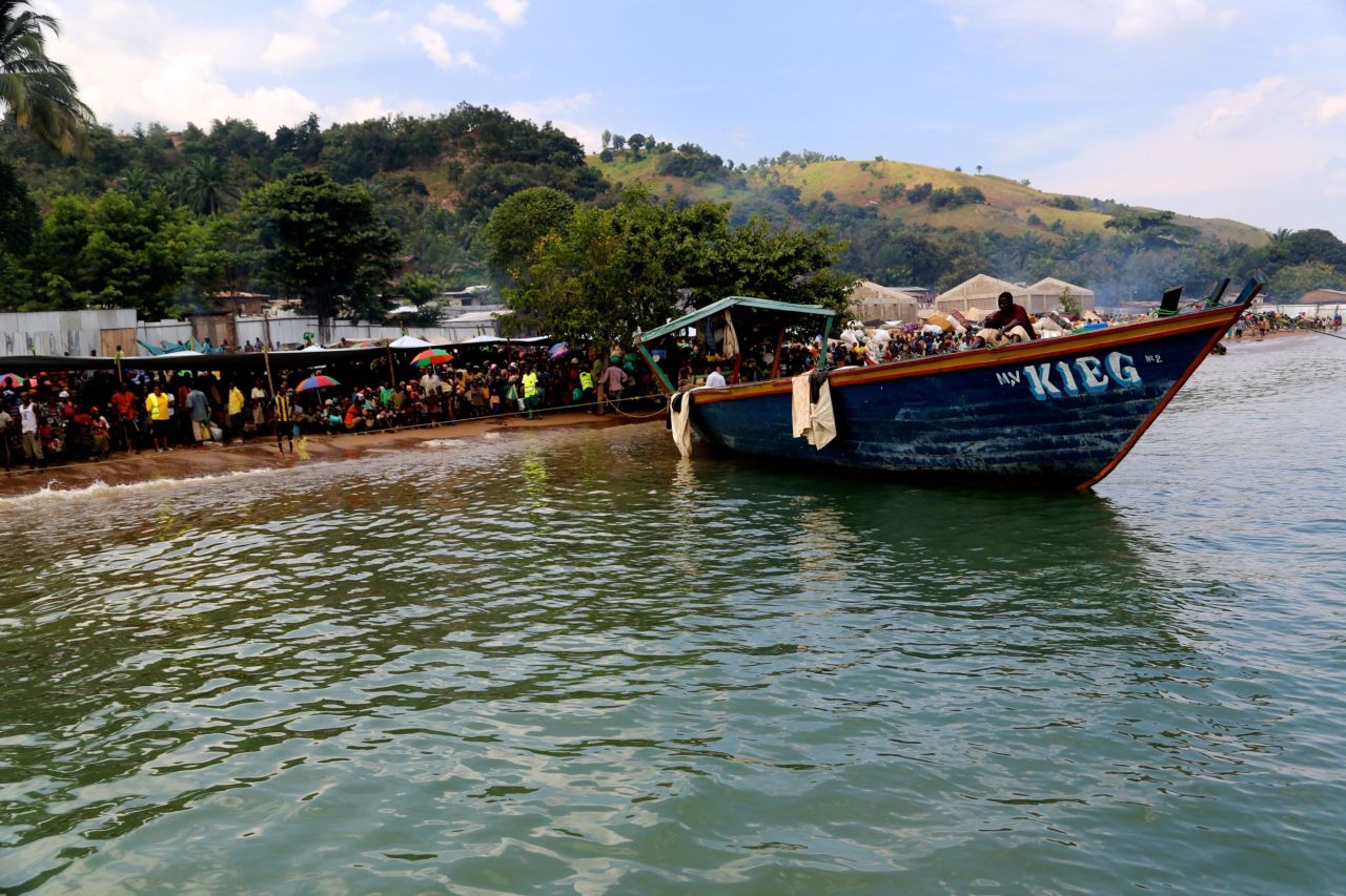 Kagunga has been transformed by Burundi's political uncertainty. A makeshift immigration center checks in refugees, who then must wait days for a boat ride to Kigoma.