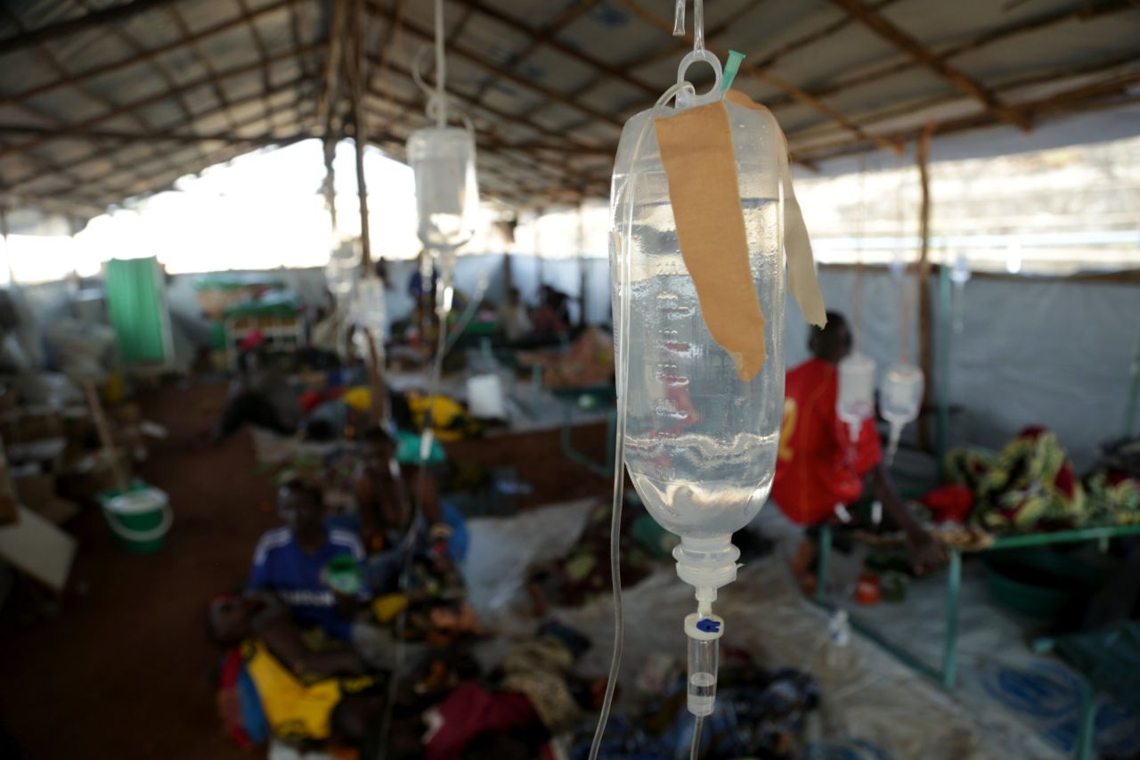 A clinic has been set up at the Kigoma transit center to counter the threat of a cholera outbreak. Doctors say it's vital to get the refugees out of Kigoma and to a more established refugee camp as soon as possible.