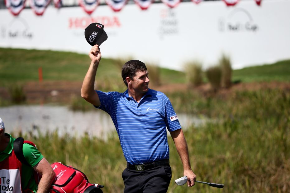 Harrington, 43, triumphed in Florida after a playoff with American Daniel Berger following a cliffhanger of a final round.
