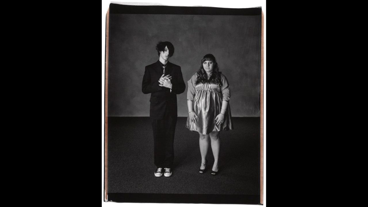 Tim Blackwell and Kelly Hayden pose in Austin, Texas, in 2008.