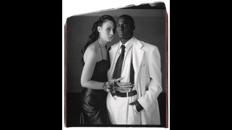 Samantha Monte and Khalil Samad pose in Staten Island, New York, in 2006.