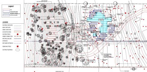 The master plans for Kushner's 3D-printed estate in upstate New York.