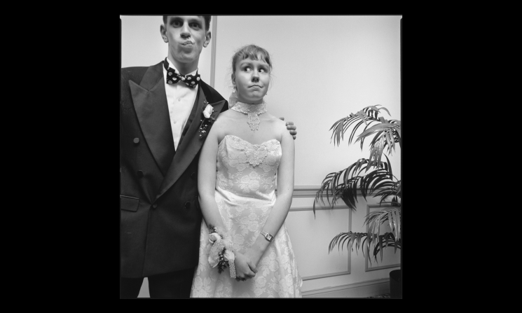Andy Monz and Tricia Rorison, Peabody High School senior prom, Monroeville, Penn., 1995.