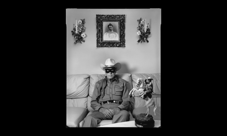 Clayton Moore, the former Lone Ranger, Los Angeles, Calif., 1992.