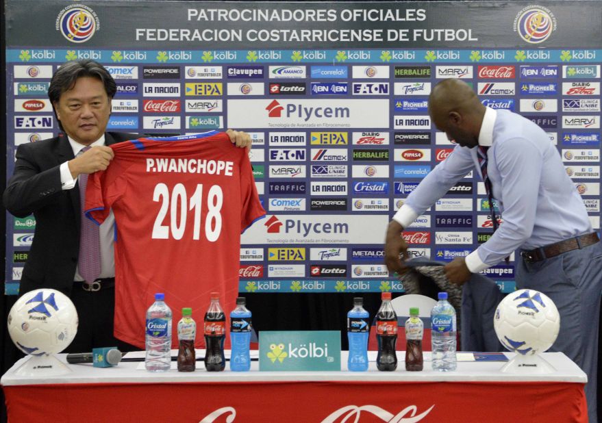 Costan Rican Eduardo Li, 56, is a current FIFA executive committee member-elect, CONCACAF executive committee member and Costa Rican soccer federation (FEDEFUT) president.