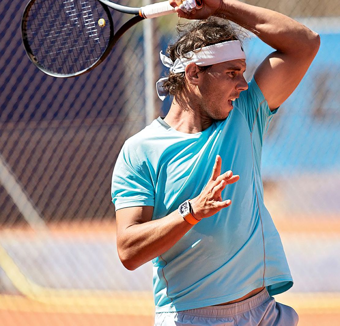 Rafael Nadal sports $850,000 watch at French Open