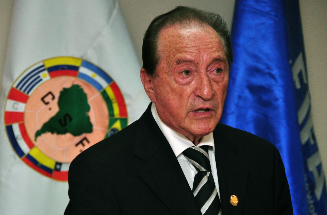 The 83-year-old Uruguayan is a FIFA vice president and executive committee member. Figueredo is a former South American Football Confederation (CONMEBOL) president and ex-Uruguayan soccer federation (AUF) president.