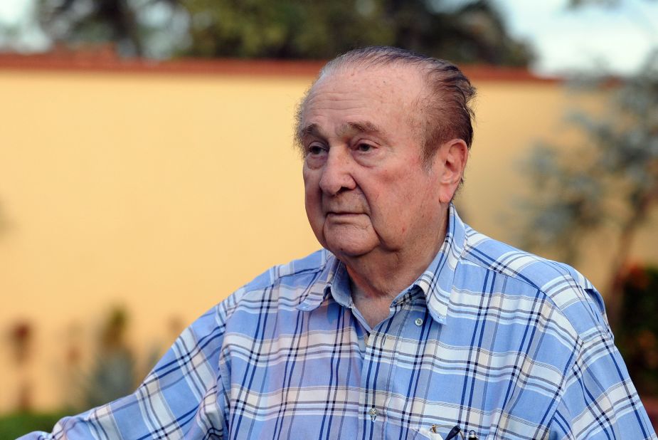 The 86-year-old Paraguayan Nicolas Leoz is a former FIFA executive committee member and CONMEBOL president.