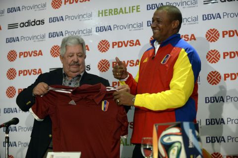 The 68-year-old Rafael Esquivel is a current CONMEBOL executive committee member and Venezuelan soccer federation president.