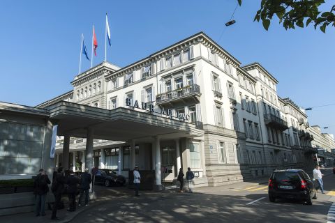 A number of FIFA officials were arrested Wednesday at the five-star hotel Baur au Lac in an early-morning raid. Prosecutors have issued arrest warrants for 14 people in the corruption probe and the  U.S. investigation targets alleged wrongdoing over 24 years. The charges range from money laundering to fraud and racketeering.