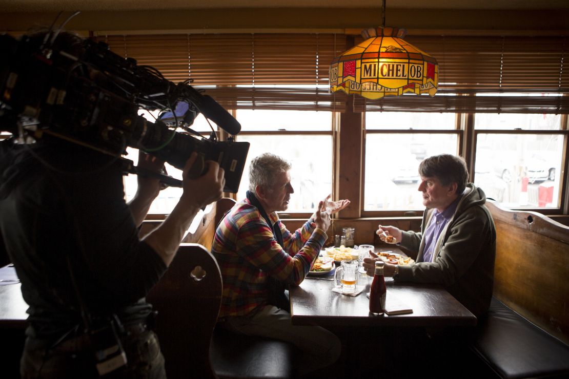 Anthony Bourdain filmed Parts Unknown New Jersey in January 2015.