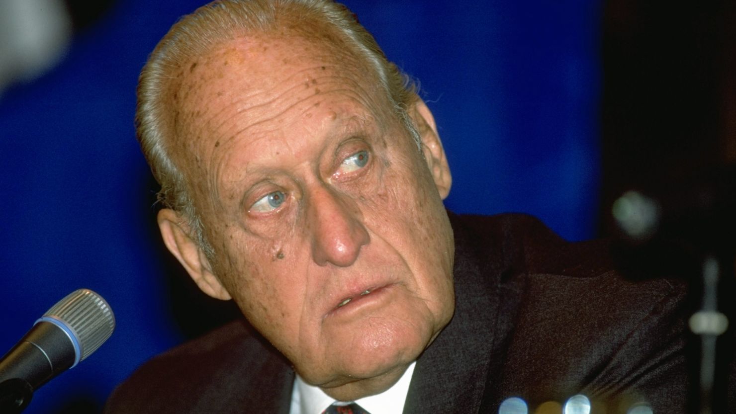 Former FIFA President João Havelange, seen here in 1996, was an Olympic swimmer in his youth.
