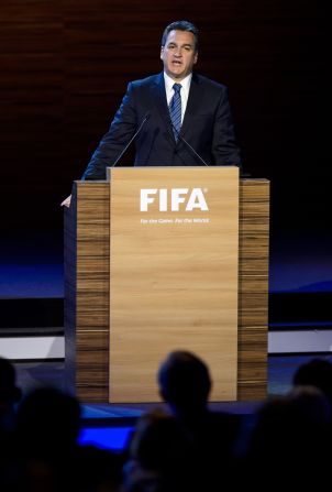 <a >Garcia resigns</a> as chairman of the investigatory body of the Ethics Committee, following FIFA's decision to throw out his appeal after he complained about the way his report into the World Cup bidding process had been summarized by Eckert.