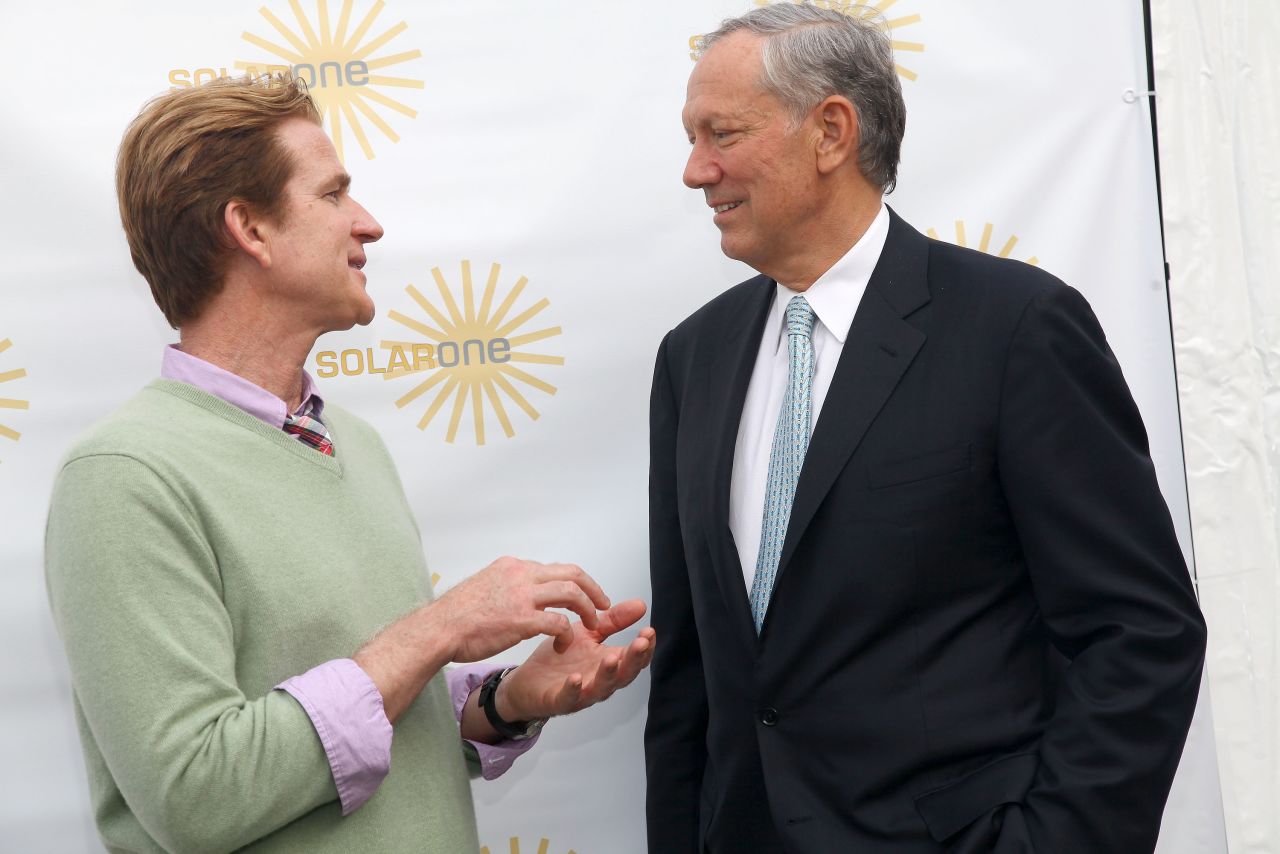 Actor Matthew Modine and Pataki attend Solar One's Annual Revelry By The River Benefit at Solar One on June 2, 2009 in New York City.