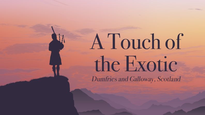 Going against type can sometimes pay off, but this slogan by the Scottish region of  Dumfries and Galloway seams somewhat off-mark to North. <br /><br />"I thought it was odd because I don't associate Scotland with being that exotic," she says, "it didn't' add up." 