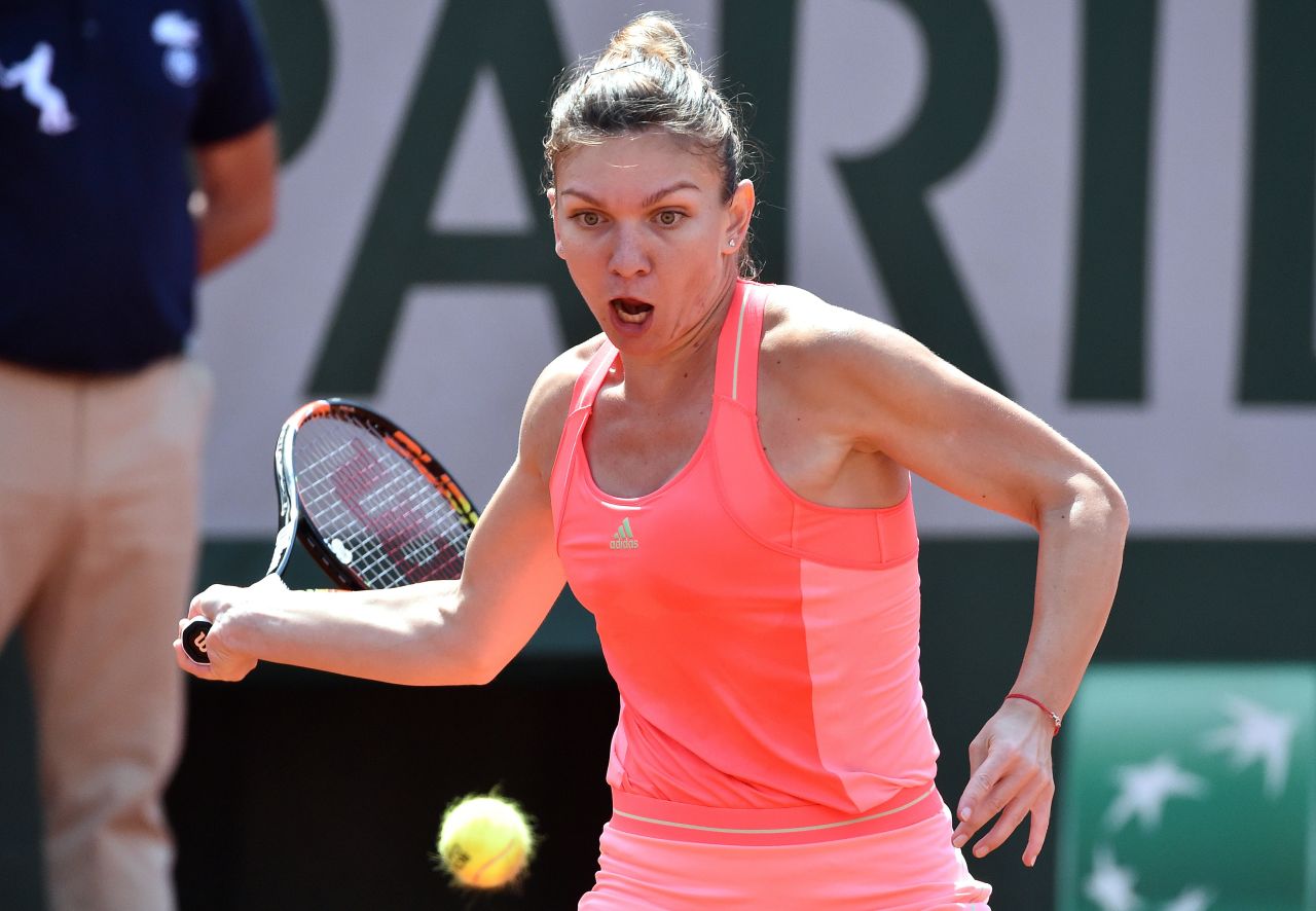Simona Halep made last year's final at the French Open, but she won't be in this year's final. The third-seeded Romanian was upset in straight sets by Mirjana Lucic-Baroni. 