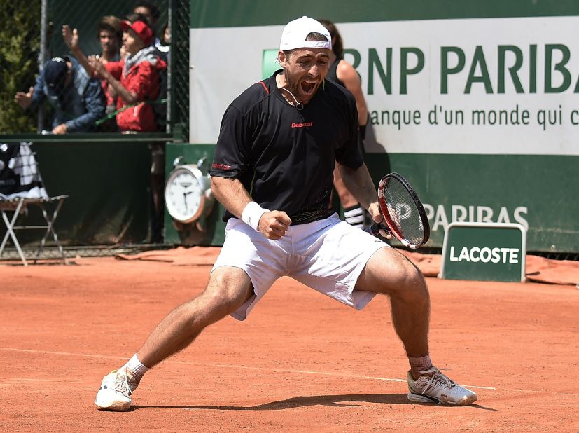 Indeed it was a day for the veterans. Benjamin Becker, nearly 34, upset clay-court veteran Fernando Verdasco 10-8 in the fifth set. Becker had never won a match at the French Open before this year. 