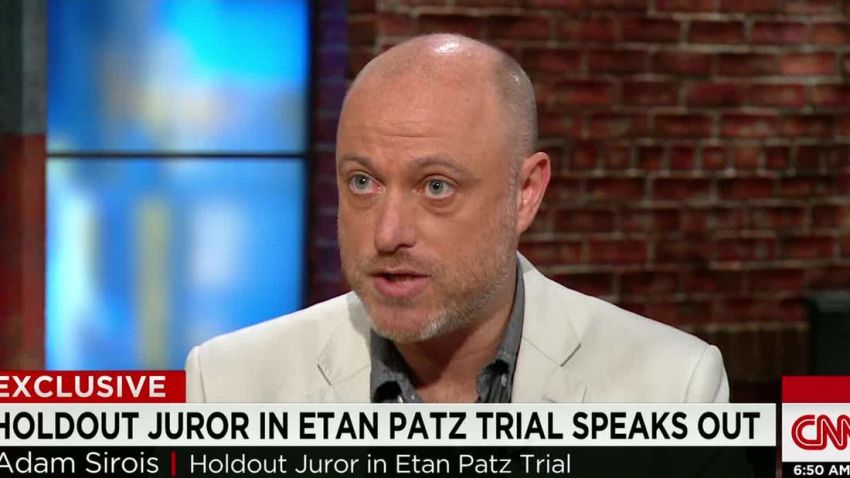 etan patz trail verdict juror adam sirois newday_00003201.jpg