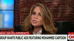 mohammed cartoon winner on buses pam geller intv newday _00043814.jpg