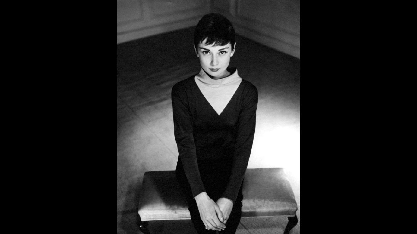 Photographer Antony Beauchamp, who had previously photographed Hepburn for an ad campaign for the British department store Marshall & Snelgrove, shot this image of Hepburn in 1955, during the filming of "War and Peace." 