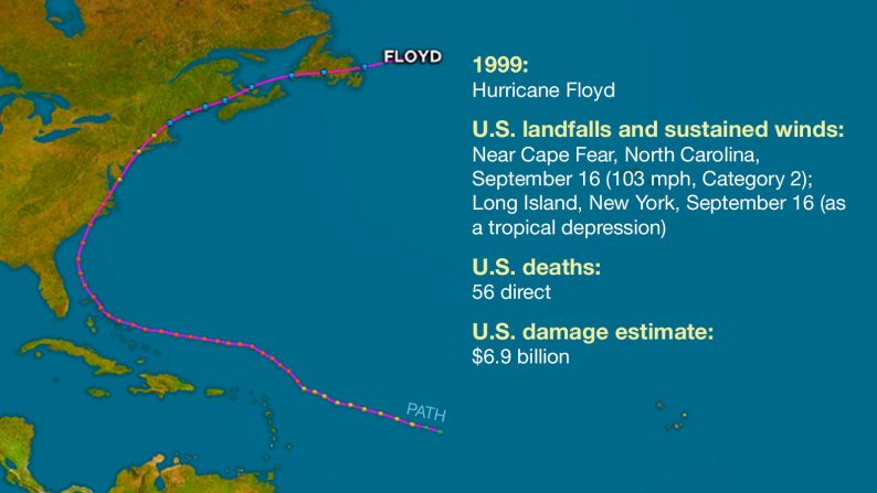atlantic hurricanes floyd title