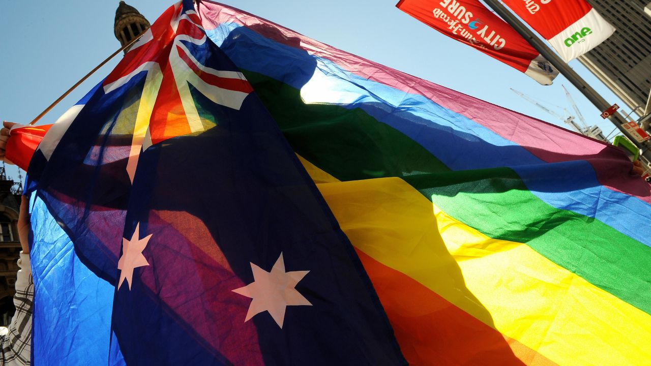  Australia is debating the issue of same-sex marriages, at a time when it's already been approved in more than 20 countries. 