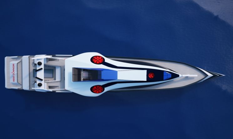 Although there are no plans to build or further investigate the feasibility of the Monaco 2050, Klyukin hopes to inspire other yacht designers and manufacturers to consider the possibilities of such a vessel.