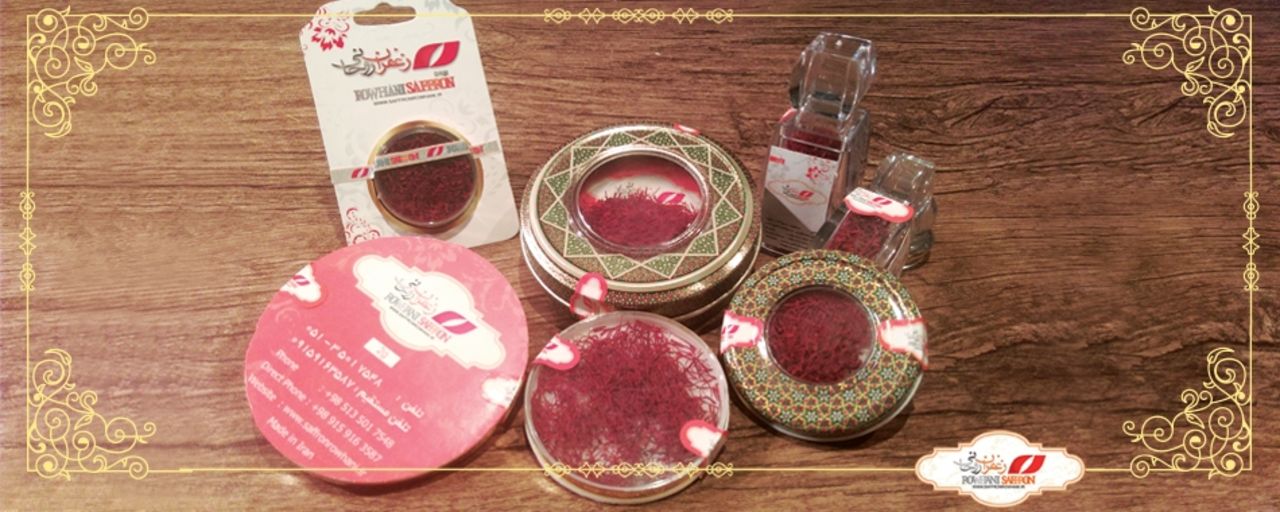 Rowhani saffron products. 