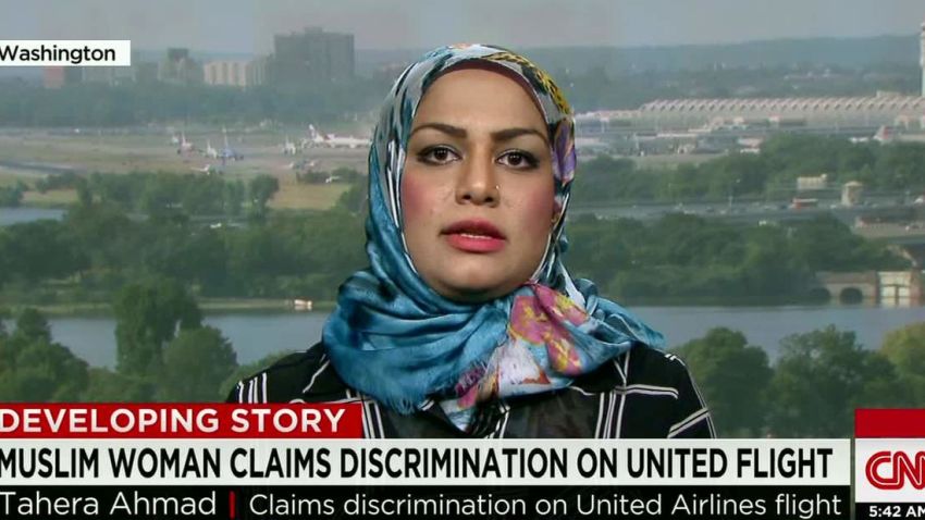 united flight muslim woman discrimination claims intv newday_00005707.jpg