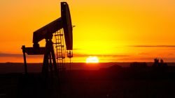(FILES) This August 21, 2013 file photo shows an oil well near Tioga, North Dakota. Falling oil prices pushed US consumer prices into their sharpest monthly drop in six years in December, according to government data released on January 16, 2015.The Labor Department said its consumer price index fell 0.4 percent last month, in line with analyst expectations. The CPI declined 0.3 percent in November. Energy accounted for all of the decline, the steepest monthly fall since December 2008 amid the financial crisis that triggered the Great Recession. AFP PHOTO / Karen BLEIER / FILESKAREN BLEIER/AFP/Getty Images